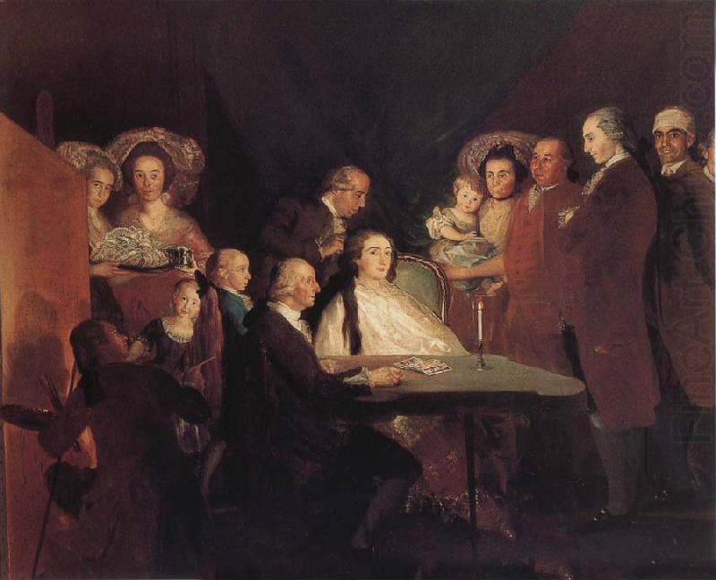 The Family of the Infante Don luis, Francisco Goya